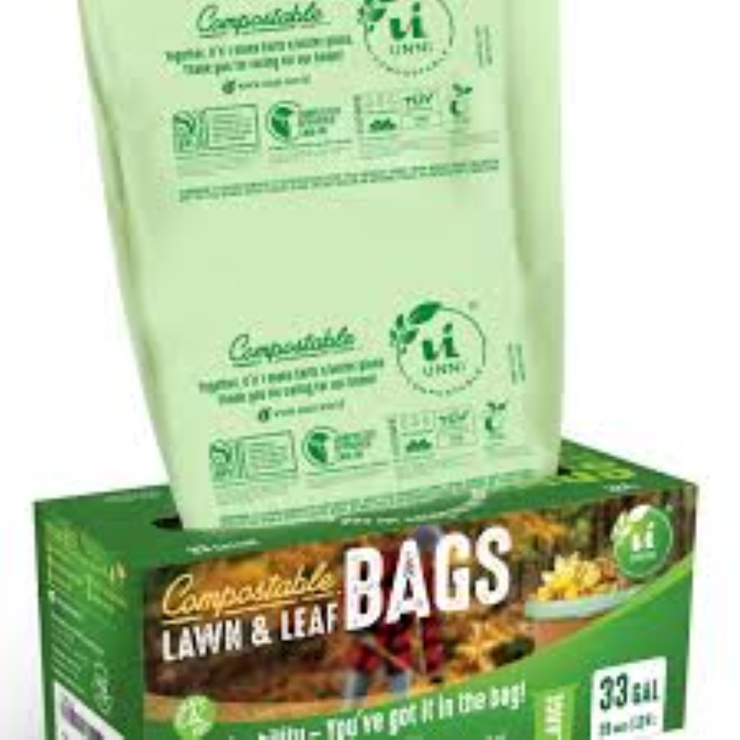 ECOLIFE COMPOSTABLE TRASH BAGS 24''X36'' 15PCS